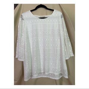 White Lace Blouse
